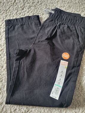 jumping beans Black Jogger Pants with Elastic Waist